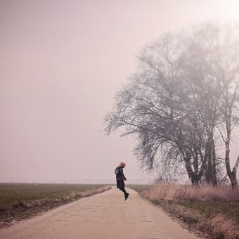 Levitationsfotos - flyvende personer